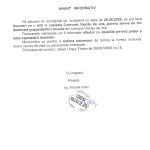 Anunt informativ - inscriere lista necesar lemn de foc gospodării